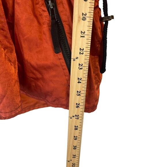 Obermeyer Vintage 90s Women's Size 10 Medium Metallic Orange Jacket - Picture 10 of 10